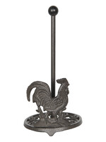 Clayre & Eef Porte-essuie-tout coq Ø 17*34 cm 6Y3072