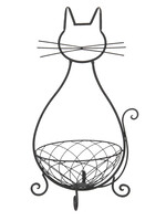 Clayre & Eef Panier de fer chat 31*25*55 cm 6Y3182