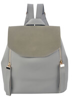 Clayre & Eef Sac 26*28 cm gris MLBAG0350G