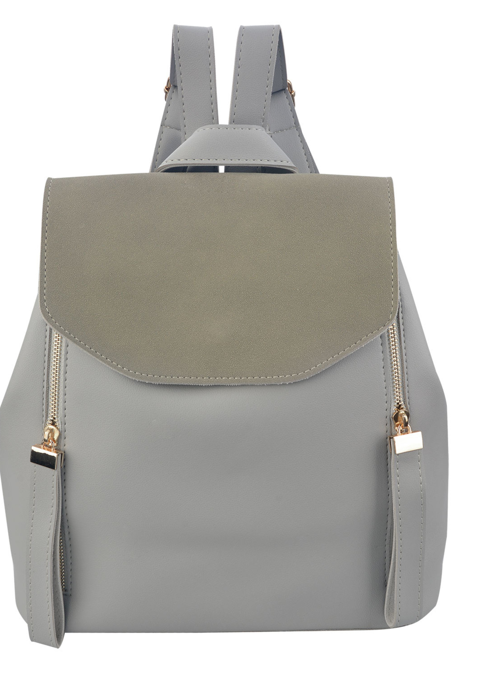 Clayre & Eef Sac 26*28 cm gris MLBAG0350G