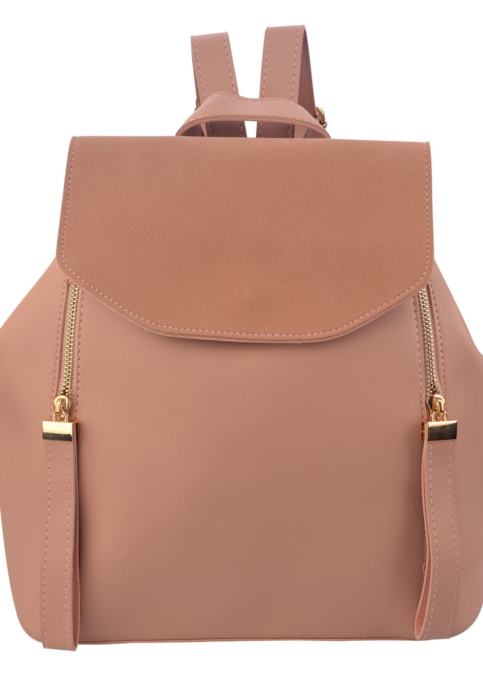 Clayre & Eef Tas 26*28 cm roze MLBAG0350P