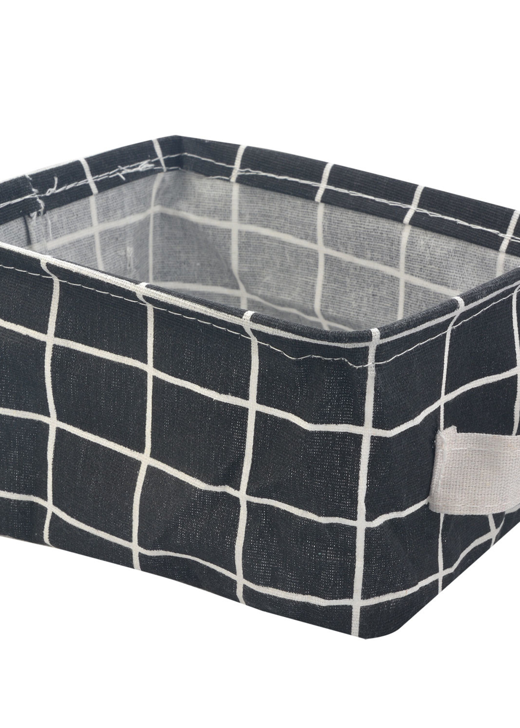 Clayre & Eef Panier 21*21*17 cm noir MLMA0001Z