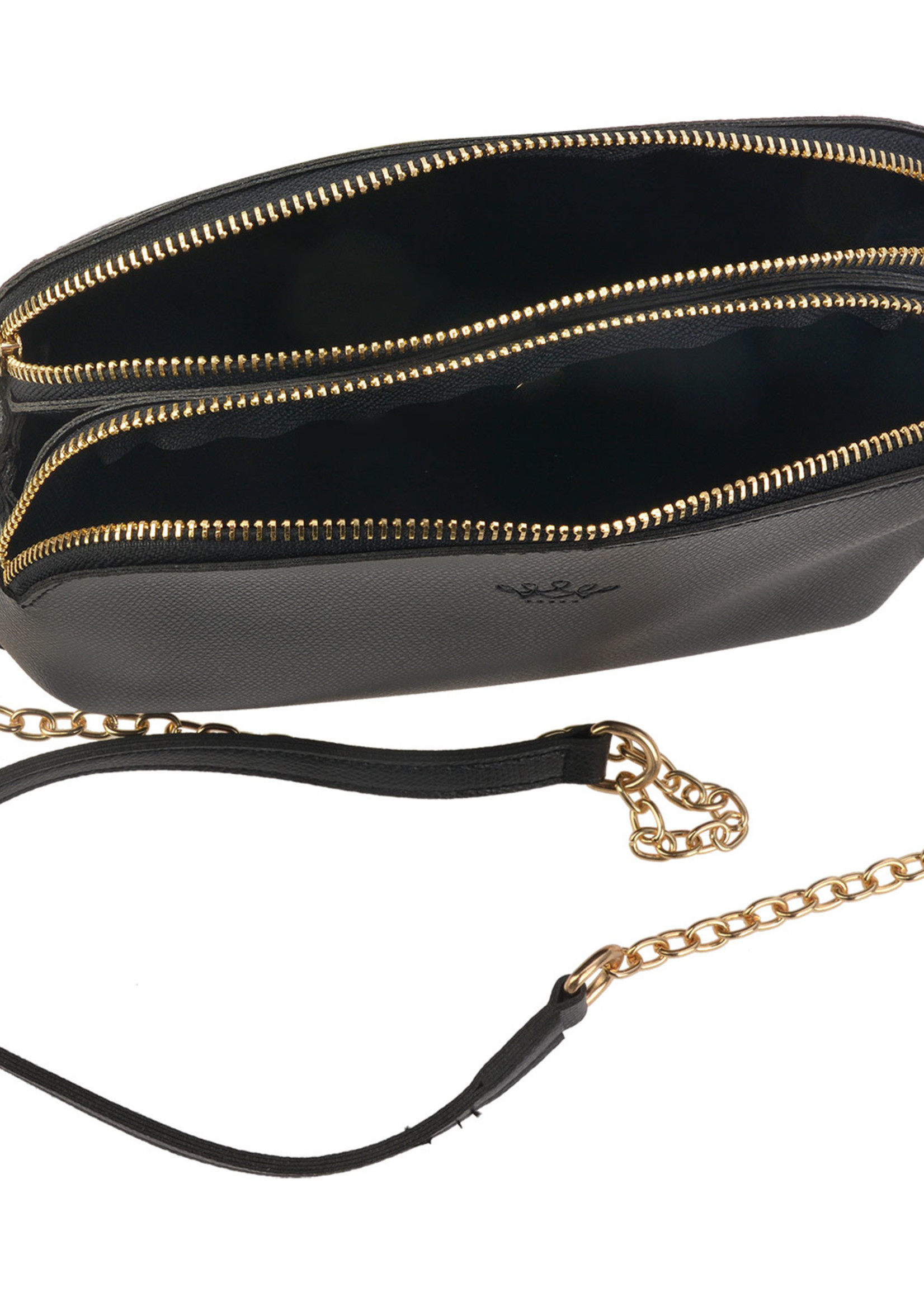 Clayre & Eef Sac 22*16 cm noir MLBAG0352Z