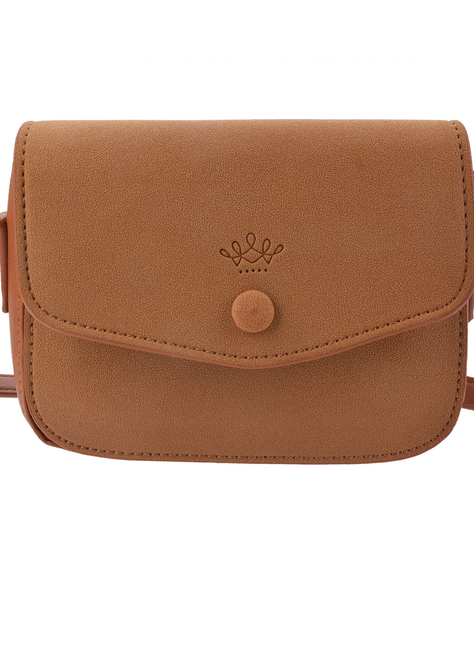 Clayre & Eef Sac 18*12 cm brun MLBAG0354CH