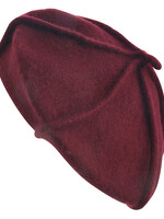 Clayre & Eef Baret 28 cm bordeaux rood MLBE0006BU
