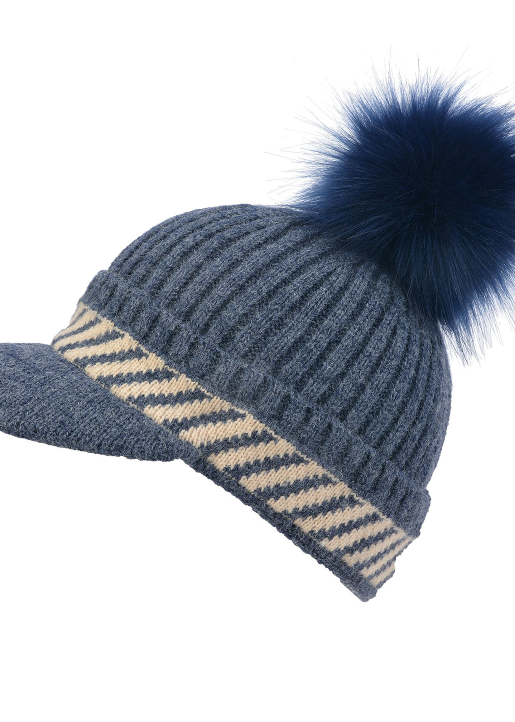 Clayre & Eef Bonnet bleu MLCAP0006BL