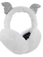 Clayre & Eef Cache oreille enfant Ø 14 cm blanc MLEWC0002