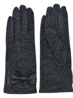 Clayre & Eef Gants 8*24 cm gris MLGL0011DG
