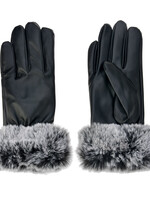 Clayre & Eef Gants 8*24 cm noir MLGL0015