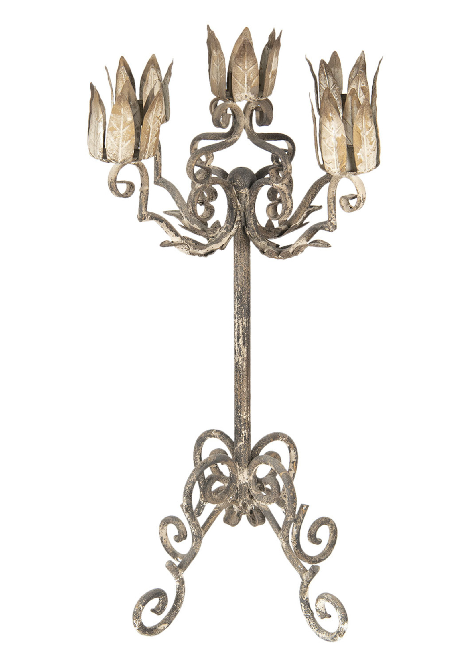 Clayre & Eef Bougeoir Ø 29*64 cm 5Y0499