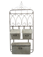 Clayre & Eef Étagère murale 46*15*98 cm 5Y0587