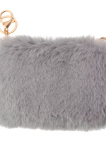 Clayre & Eef Porte-monnaie gris MLPU0276G