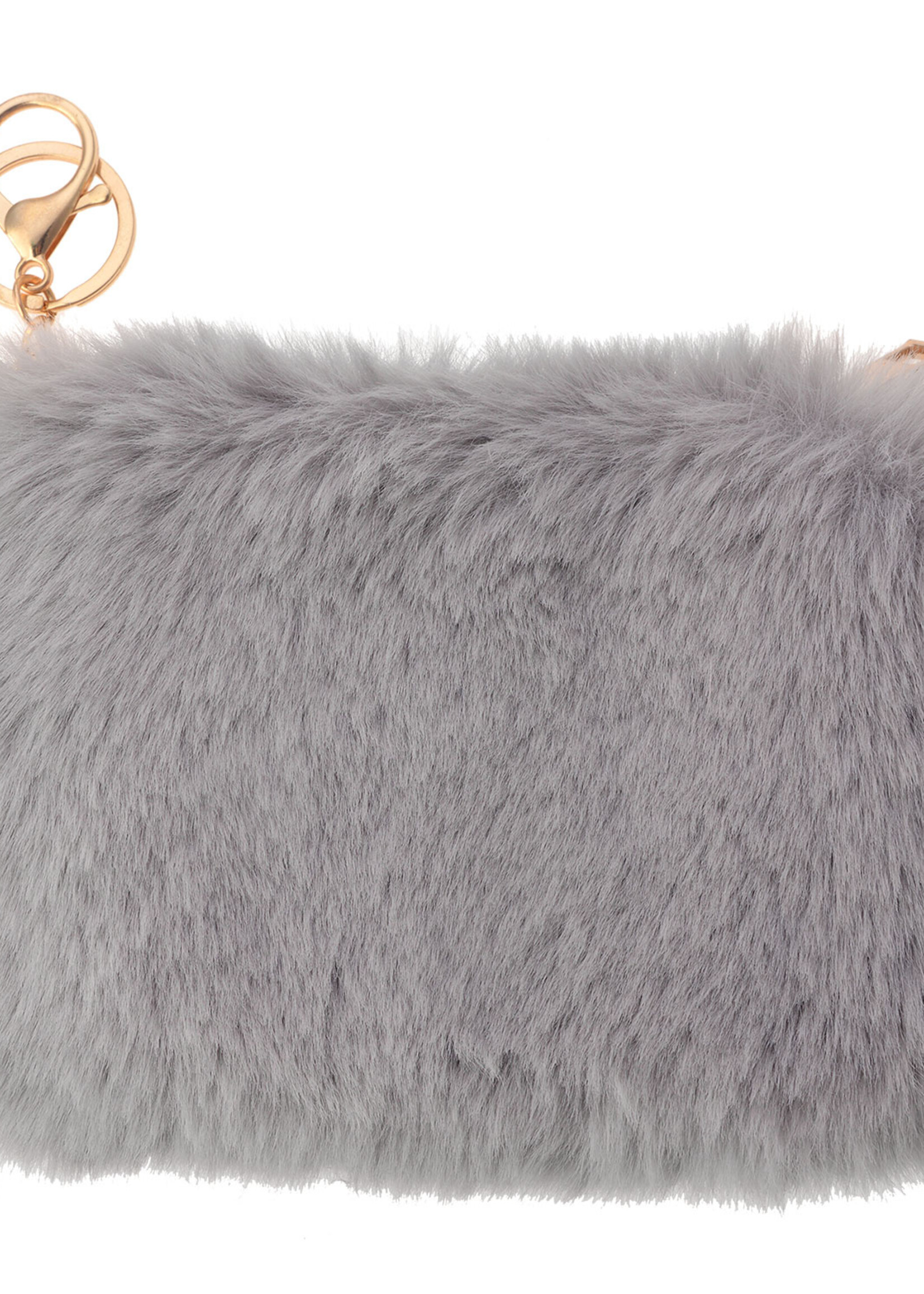 Clayre & Eef Porte-monnaie gris MLPU0276G