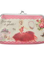 Clayre & Eef Porte-monnaie 18*10 cm multi couleurs MLSBS0026-05