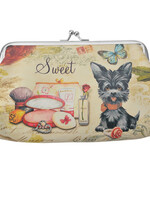 Clayre & Eef Portemonnee 18*10 cm meerkleurig MLSBS0028-05