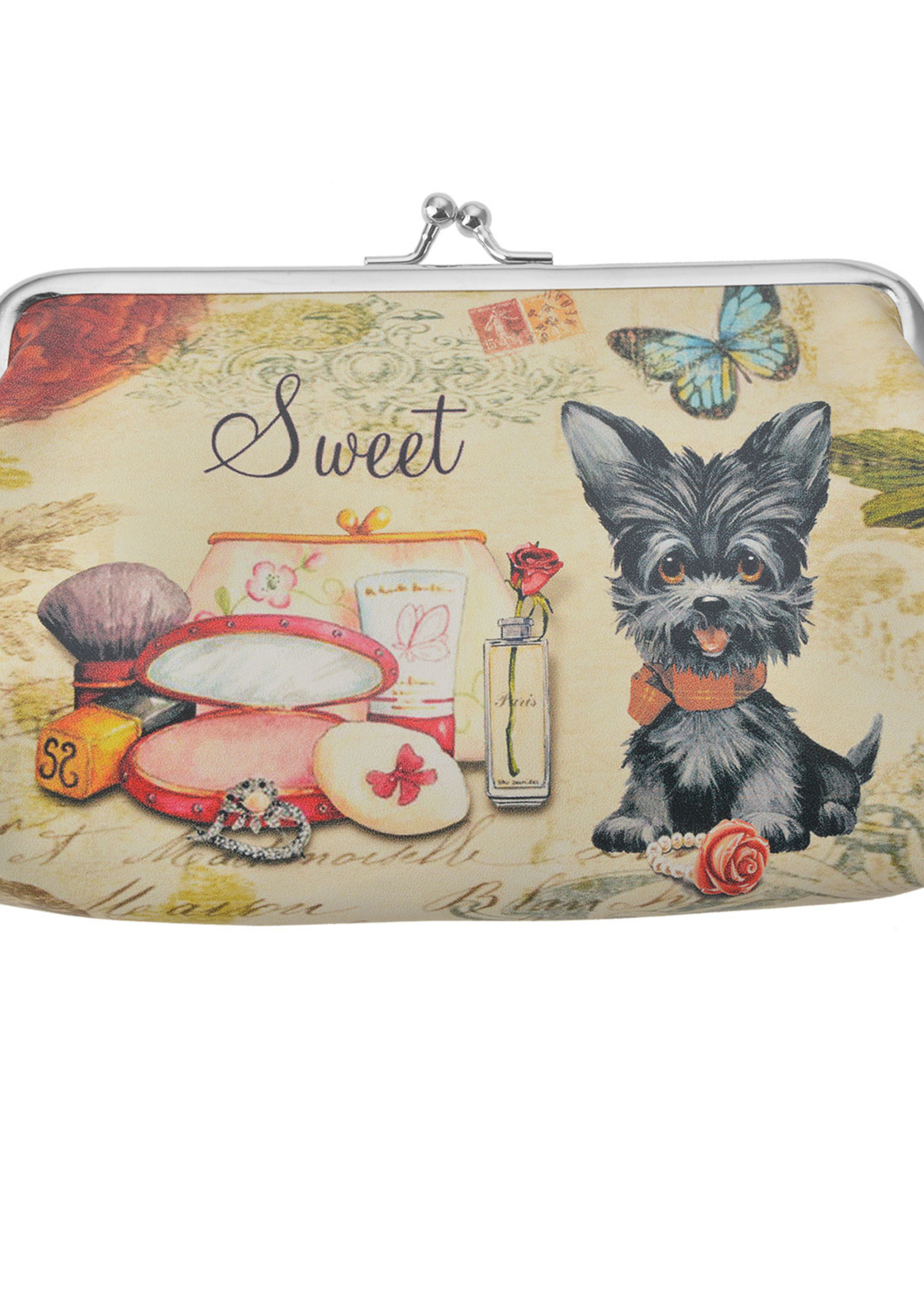 Clayre & Eef Porte-monnaie 18*10 cm multi couleurs MLSBS0028-05