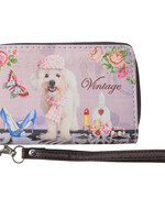 Clayre & Eef Portemonnee 14*9 cm meerkleurig MLSBS0029-16