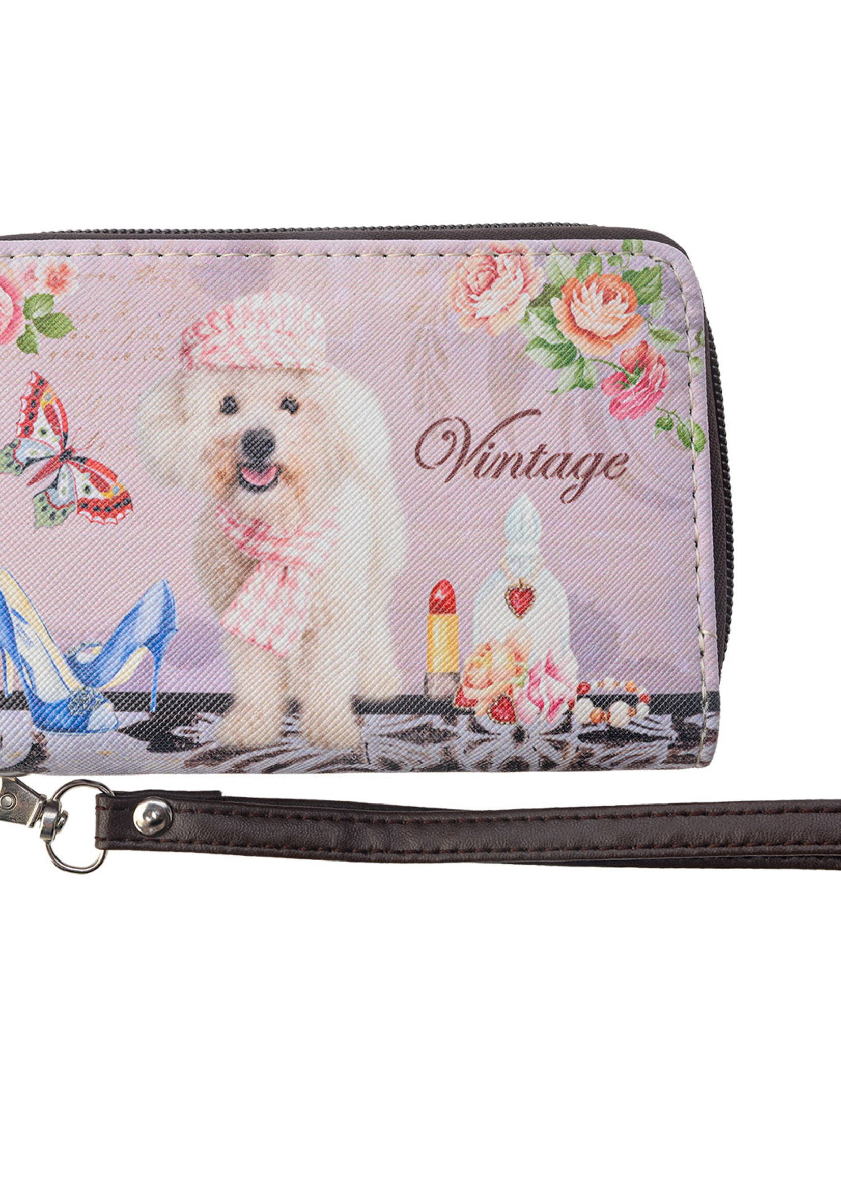 Clayre & Eef Porte-monnaie 14*9 cm multi couleurs MLSBS0029-16