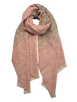 Clayre & Eef Écharpe 65*180 cm rose MLSC0321P