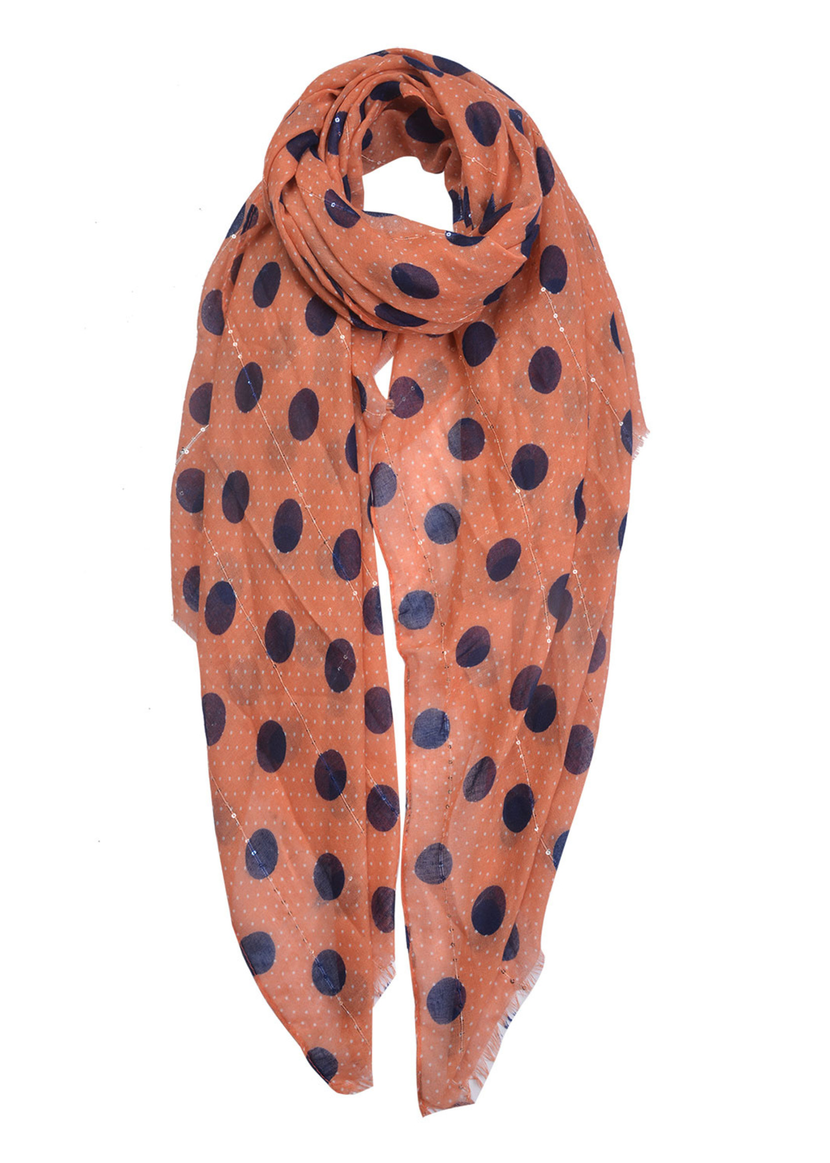 Clayre & Eef Sjaal 90*180 cm roze MLSC0334P