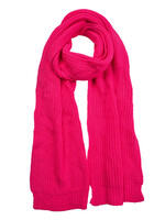 Clayre & Eef Écharpe 28*200 cm fuchsia MLSC0351F