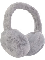 Clayre & Eef Oorwarmer Ø 13 cm grijs MLEW0015G