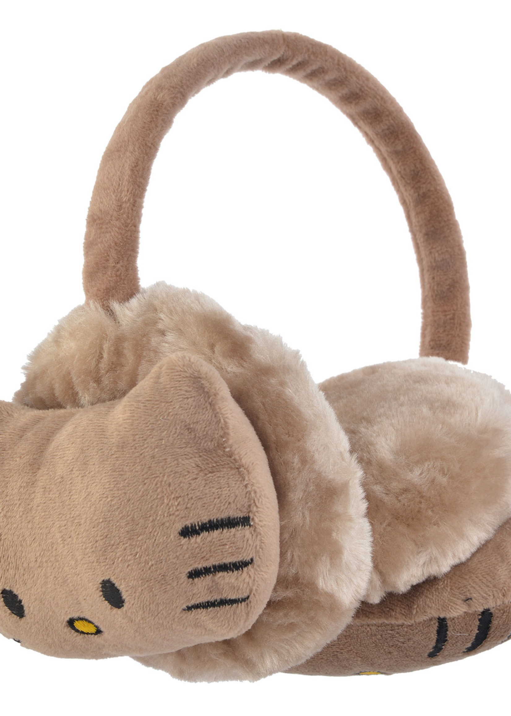 Clayre & Eef Oorwarmer Ø 13 cm kaki MLEW0016