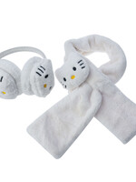 Clayre & Eef Oorwarmer/Sjaal kind wit MLSCCEW0002W