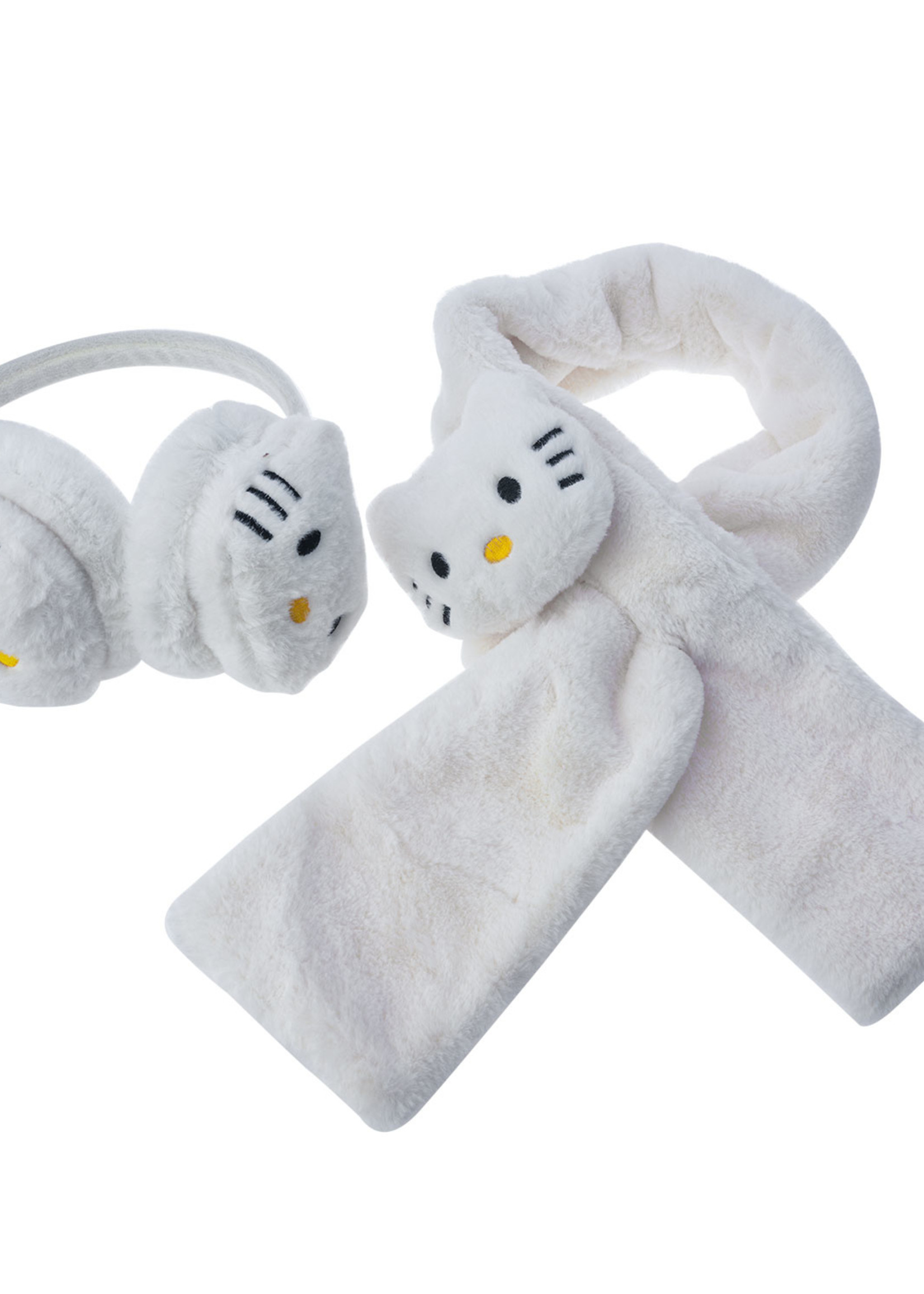 Clayre & Eef Oorwarmer/Sjaal kind wit MLSCCEW0002W