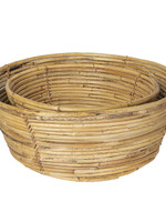 Clayre & Eef Panier (2) Ø 47*19 cm / Ø 37*15 cm 6RO0432