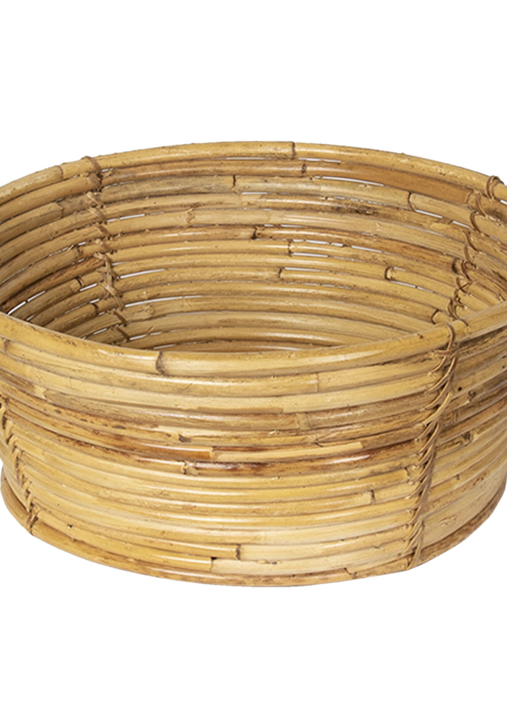 Clayre & Eef Panier (2) Ø 47*19 cm / Ø 37*15 cm 6RO0432