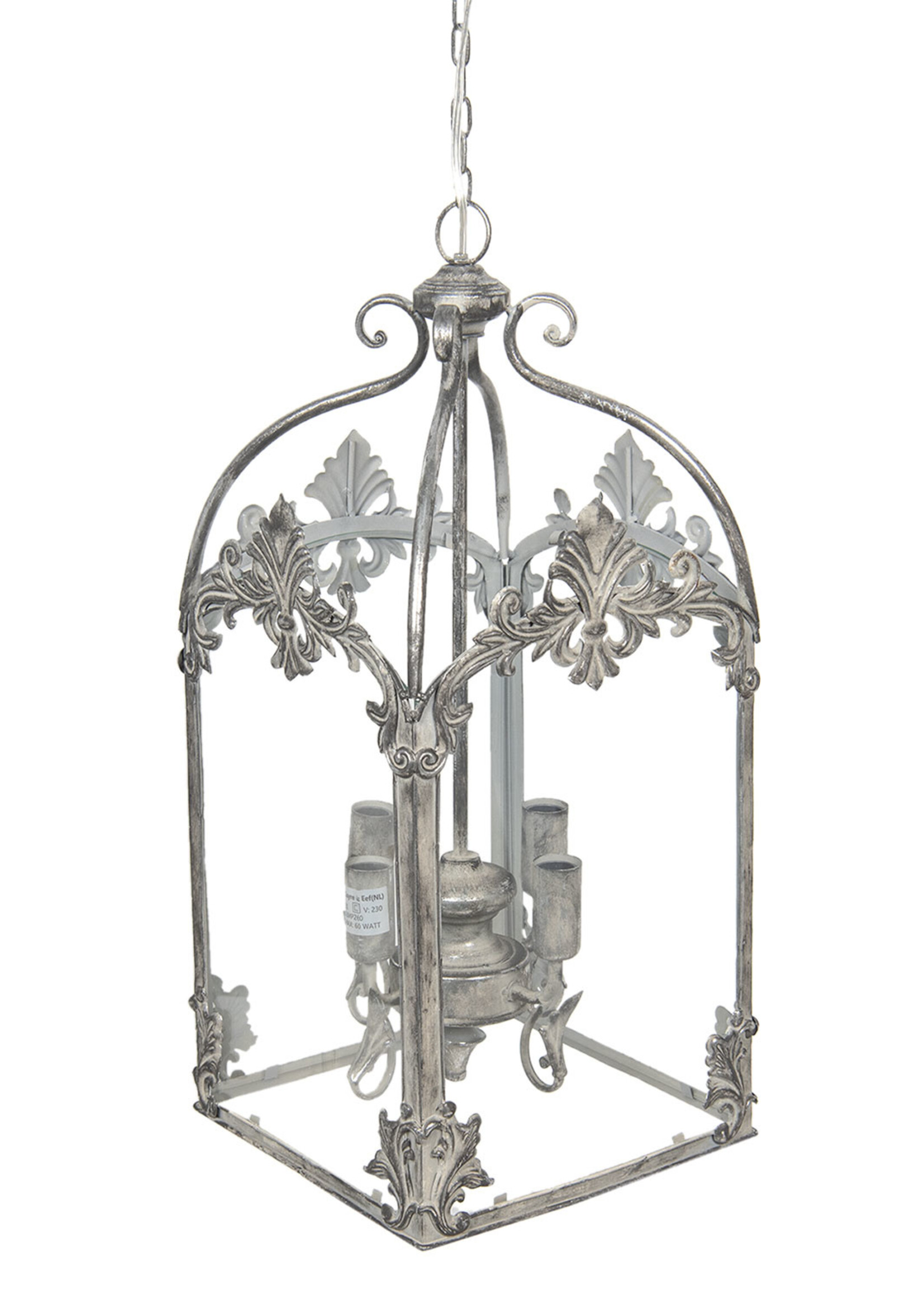 Clayre & Eef Hanglamp 28*28*61 cm E14/max 4*60W 5LMP260