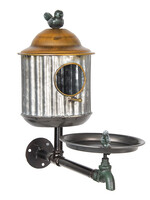 Clayre & Eef Maison doiseau 39*16*37 cm 6Y2977