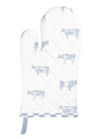 Clayre & Eef Gant de cuisine 16*30 cm LWC44BL