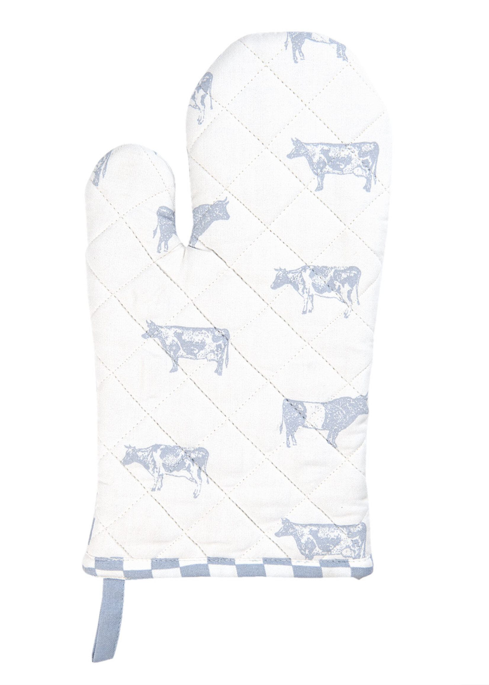 Clayre & Eef Gant de cuisine 16*30 cm LWC44BL