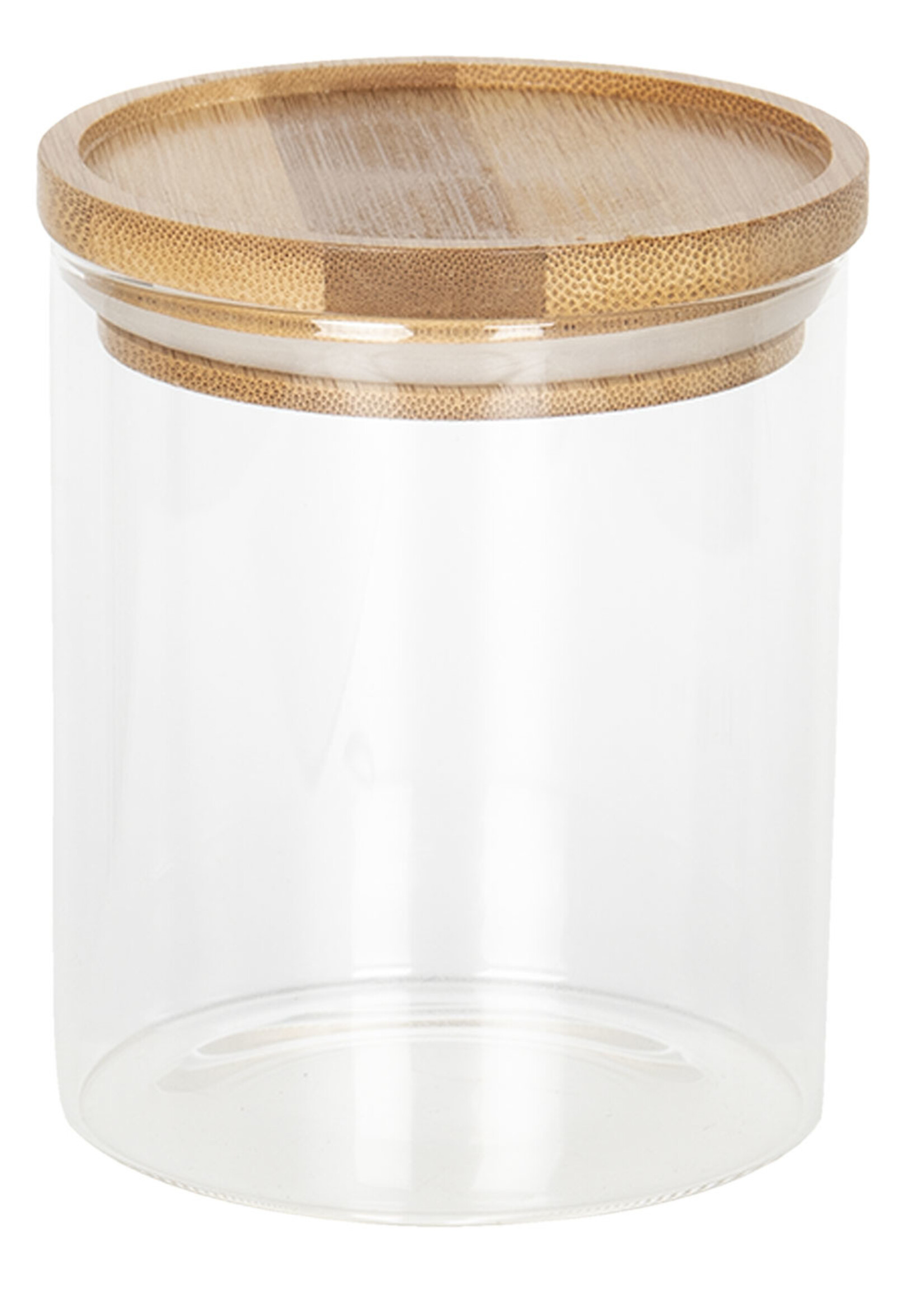 Clayre & Eef Voorraadpot met deksel Ø 8*10 cm 6GL2419S