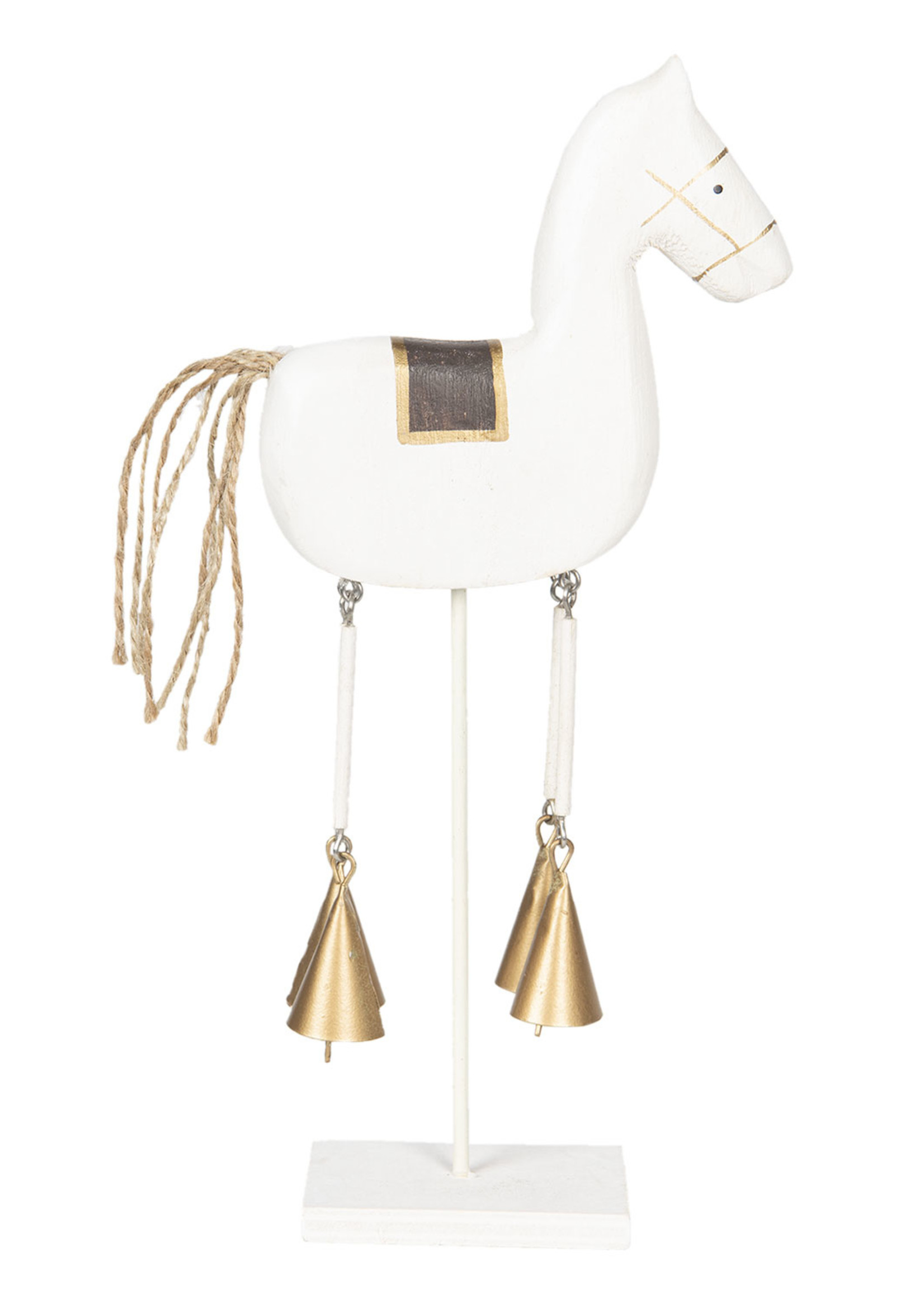 Clayre & Eef Decoratie paard 28*5*13 cm 6H1746