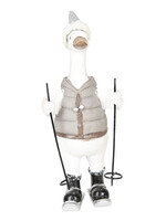 Clayre & Eef Décoration oie 23*9*10 cm 6H1749