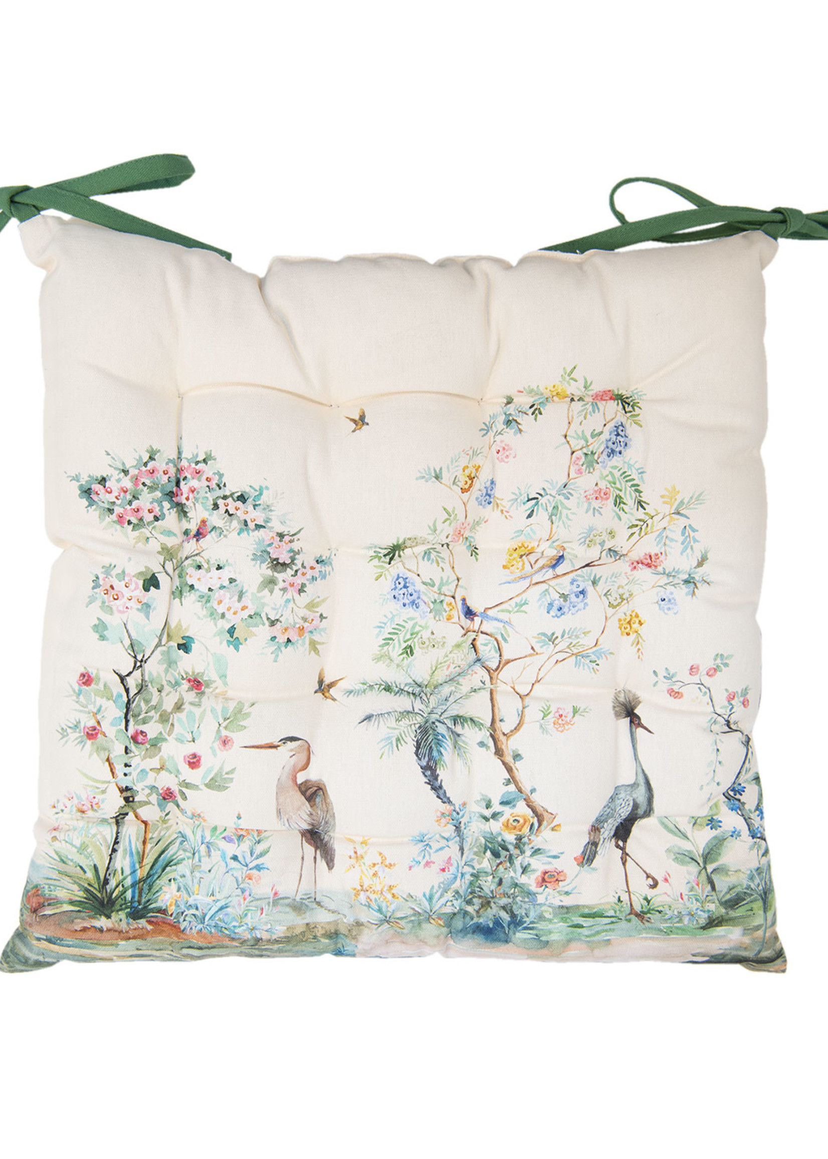 Clayre & Eef Galette de chaisse 40*40*4 cm BIP29