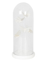 Clayre & Eef Stolp met decoratie Ø 14*32 cm 6GL2458