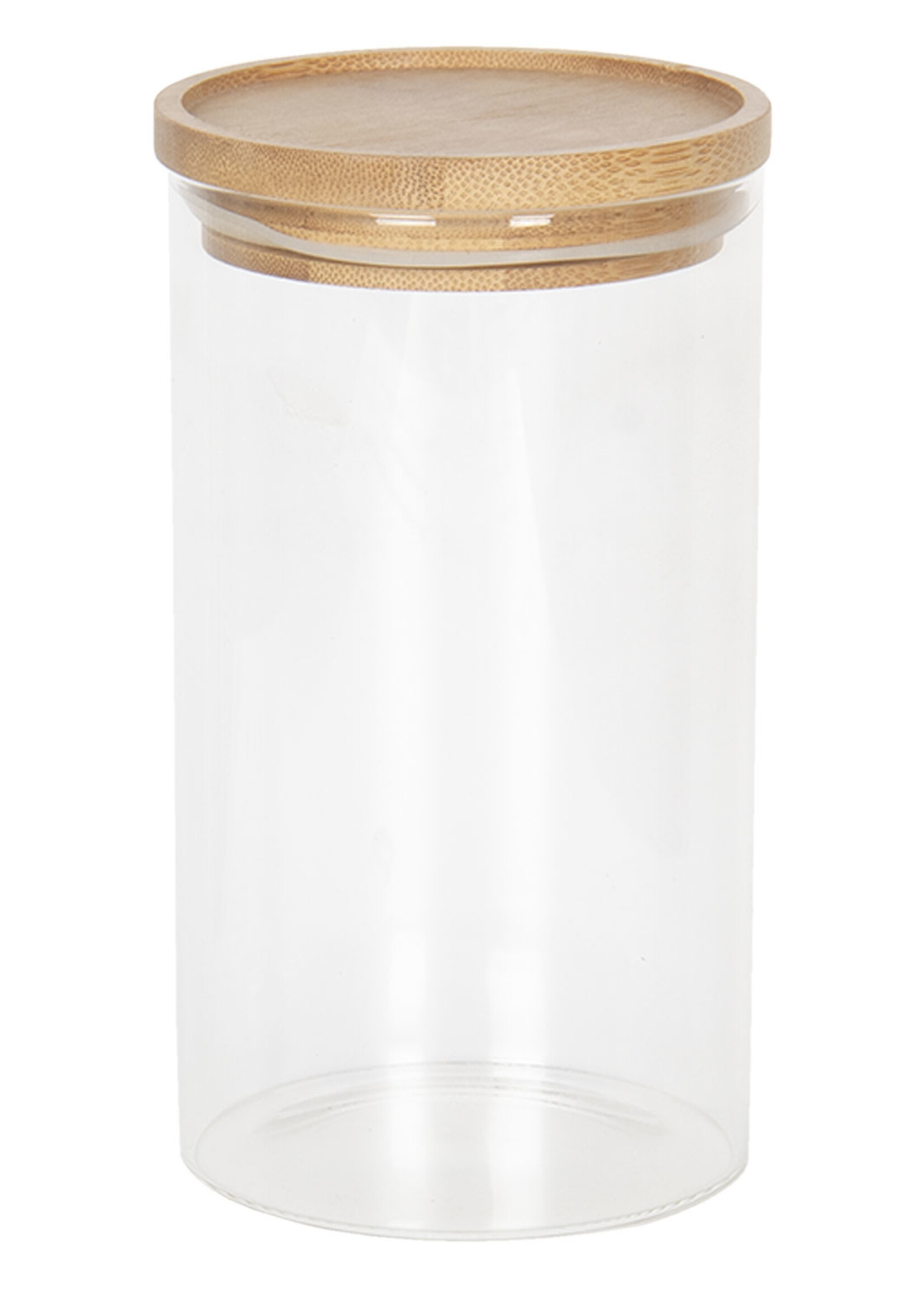 Clayre & Eef Voorraadpot met deksel Ø 8*15 cm 6GL2419L