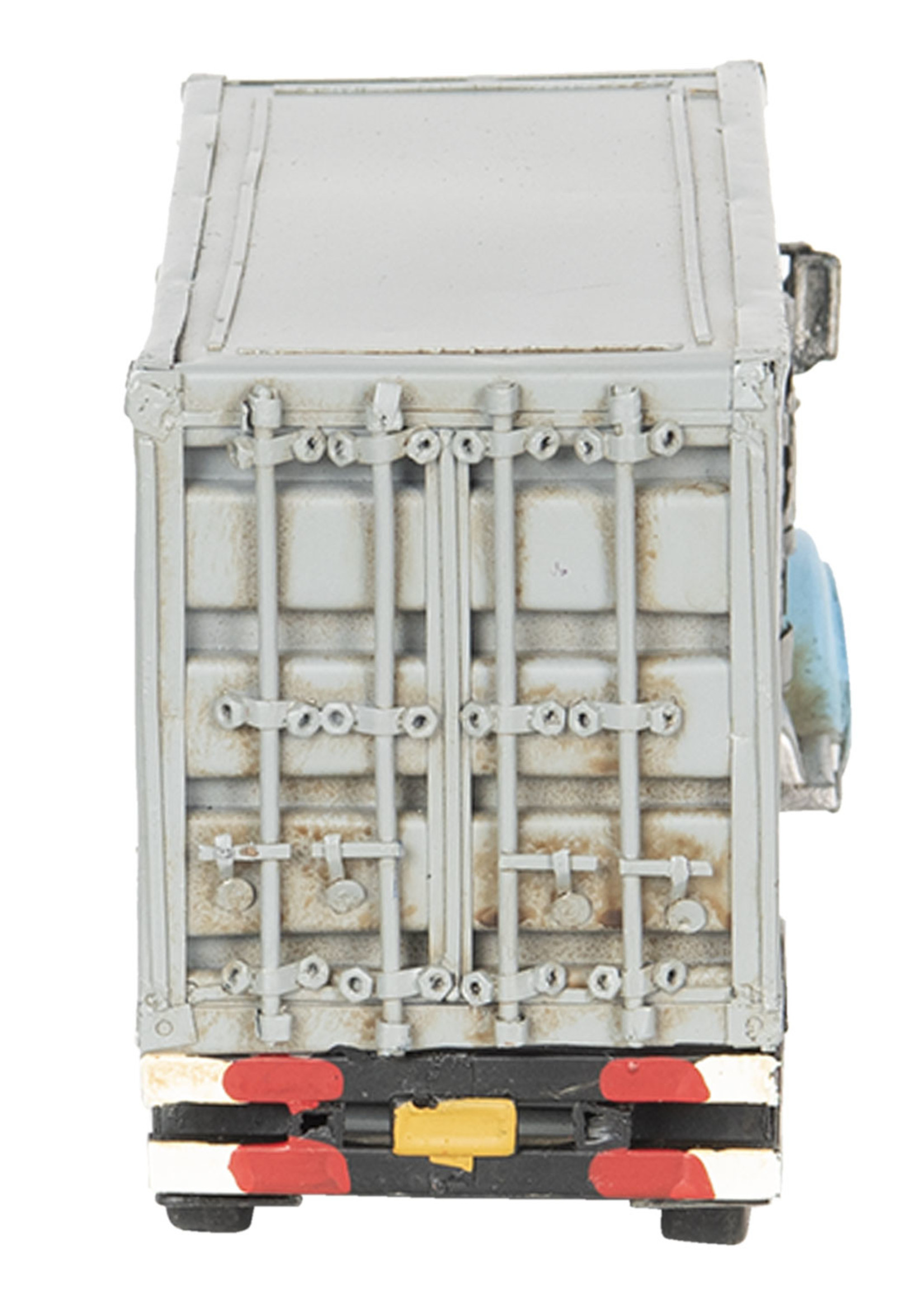 Clayre & Eef Modèle camion avec conteneur 29*10*12 cm 6Y2969