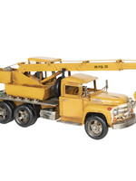 Clayre & Eef Modèle camion grue 46*13*19 cm 6Y2972