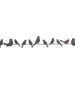 Clayre & Eef Décoration murale oiseaux 104*2*15 cm 5Y0547