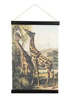 Clayre & Eef Carte murale animaux 40*2*60 cm 6WK0032