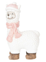 Clayre & Eef Decoratie lama 24*16*39 cm 6CE0992