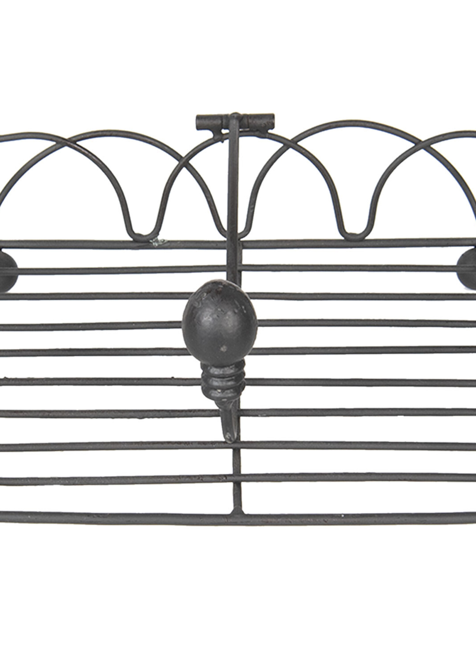 Clayre & Eef Servethouder 20*20*9 cm 6Y3330