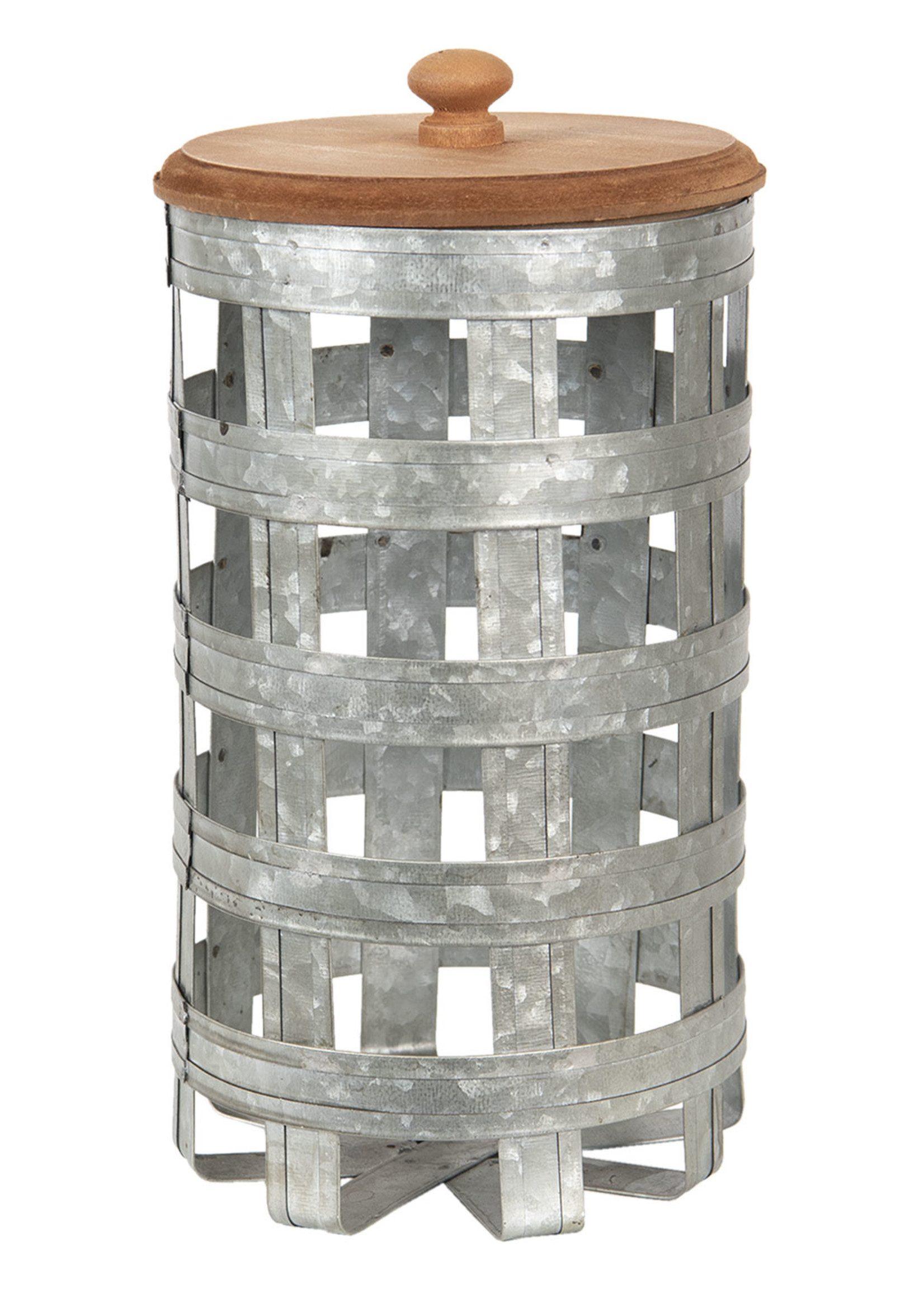 Clayre & Eef Boîte de rangement Ø 14*26 cm 6Y3335