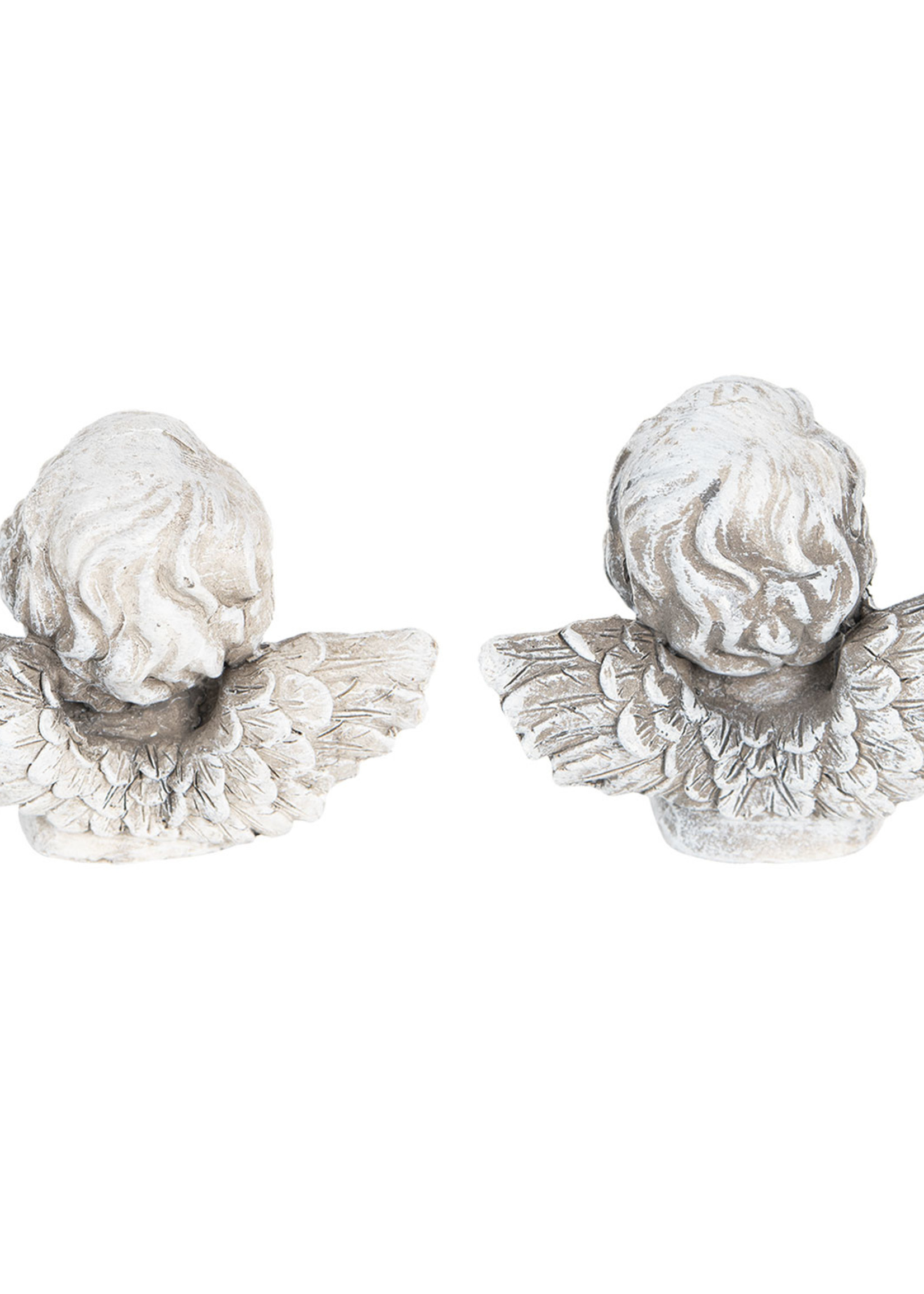 Clayre & Eef Decoratie engel (2) 9*6*7 cm 6PR2703