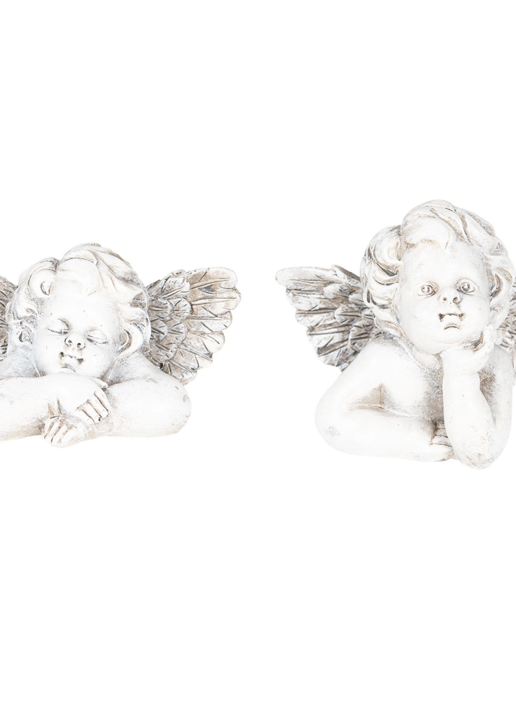 Clayre & Eef Décoration ange (2) 13*8*10 cm 6PR2704